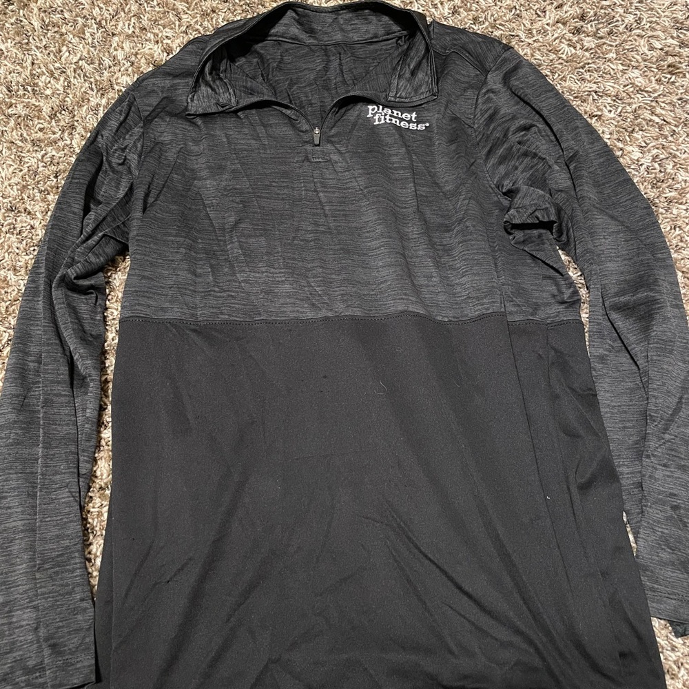 Womens Quarter Zip Pullover - Planet Fitness